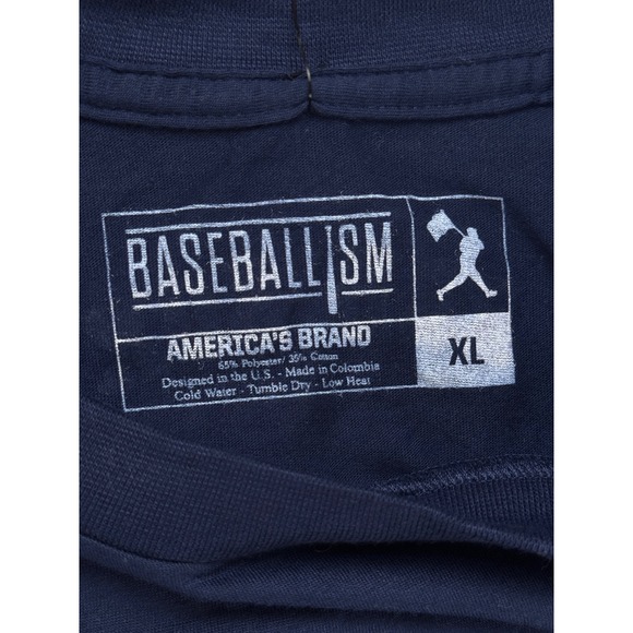 Baseballism Boston Red Sox Get Your Peanuts! T-Shirt XL‎ Navy New With Tags - Picture 5 of 6